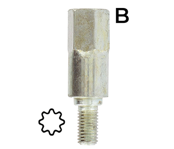 Têtes & accessoires de débroussailleuses 1602044