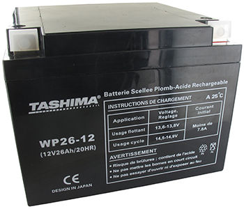 Batteries et piles WP2612