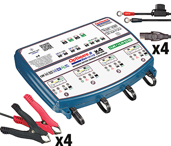 Chargeurs et testeurs  de batteries XTEOM2DUOX4