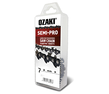 Guides, chaînes et pignons pour tronçonneuses ZK38LP43-E91