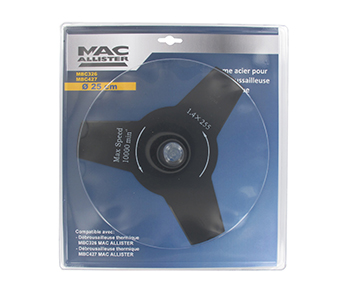 Lames débroussailleuse blister MAC123155010