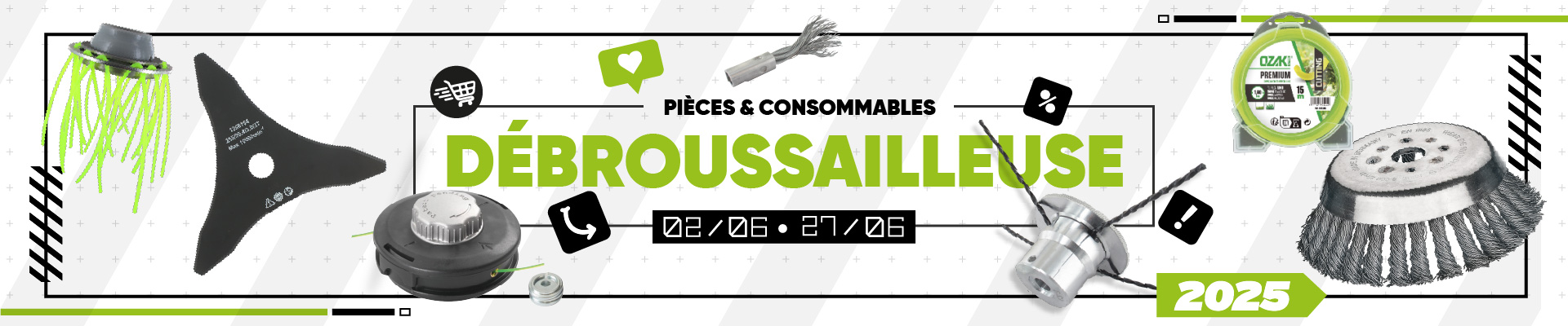 F1 distribution - Promos Débroussailleuse