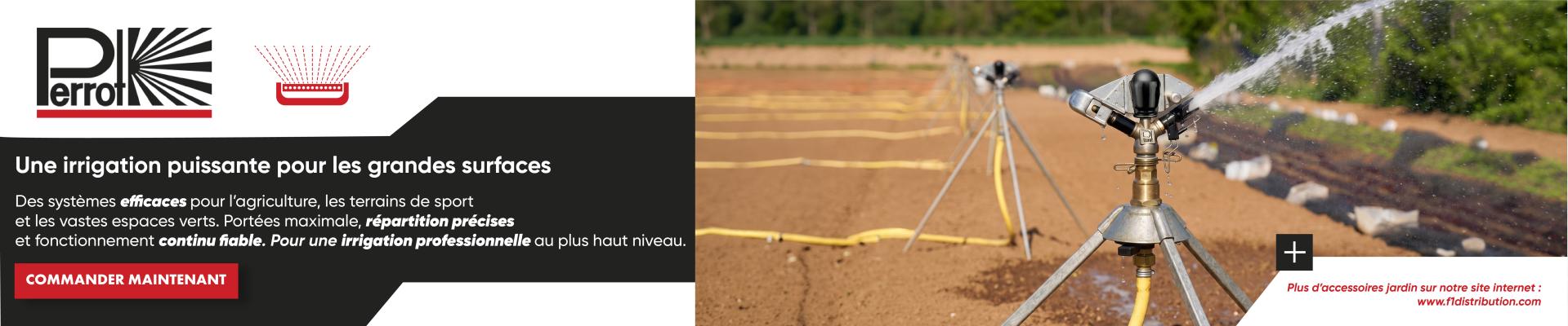 F1 Distribution - gamme irrigation - Perrot