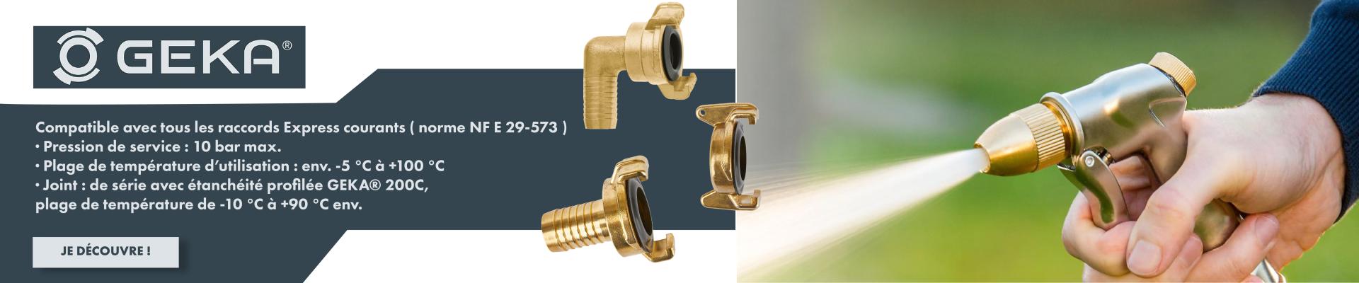 F1 Distribution - gamme irrigation - Geka 